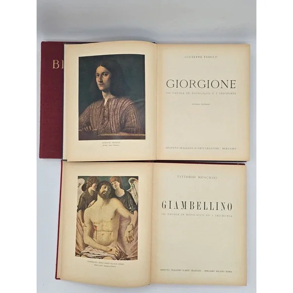 3 Lot Istituto Italiano D'Arti Grafiche Books - Bramante, Giambellino, Giorgione - Picture 8 of 16